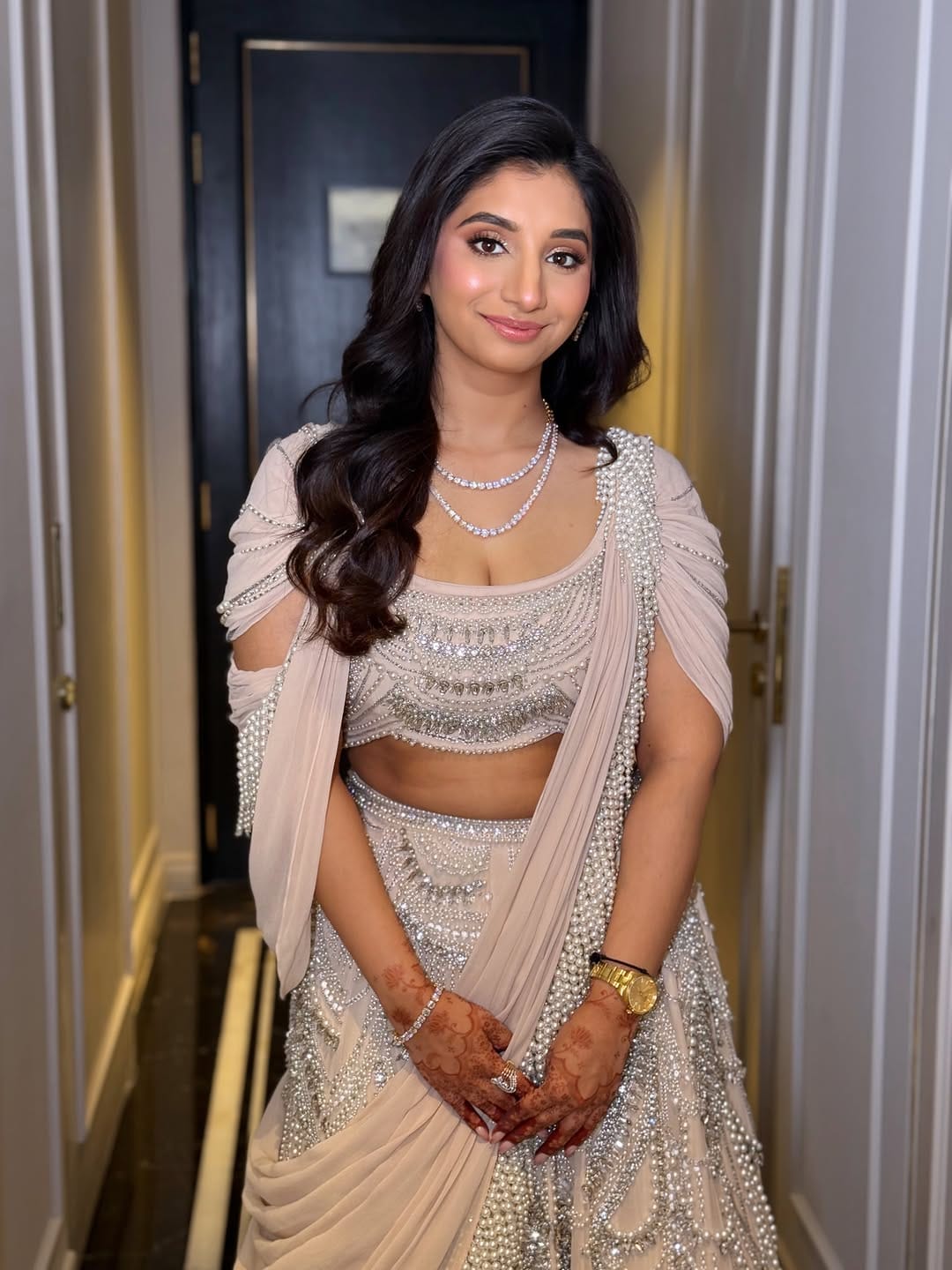Post 5 by Nilofer T | bridal makeup artist on Instagram (carousel)