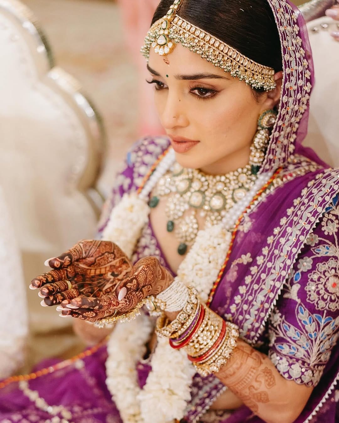 Post 9 by Nilofer T | bridal makeup artist on Instagram (carousel)