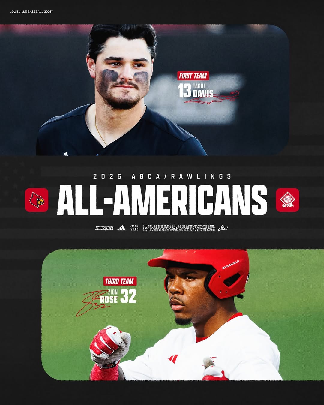 Post 6 by Louisville Baseball on Instagram (image)