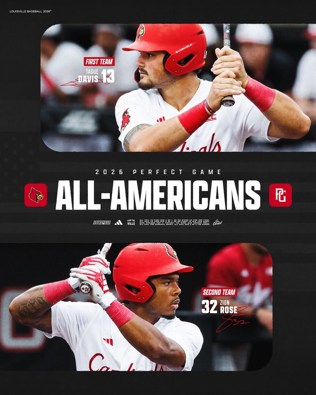 Post 7 by Louisville Baseball on Instagram (image)