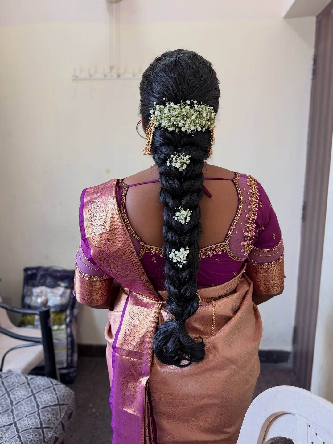 Post 7 by Pavis Makeover Artistry | Bridal Makeup Chennai on Instagram (image)