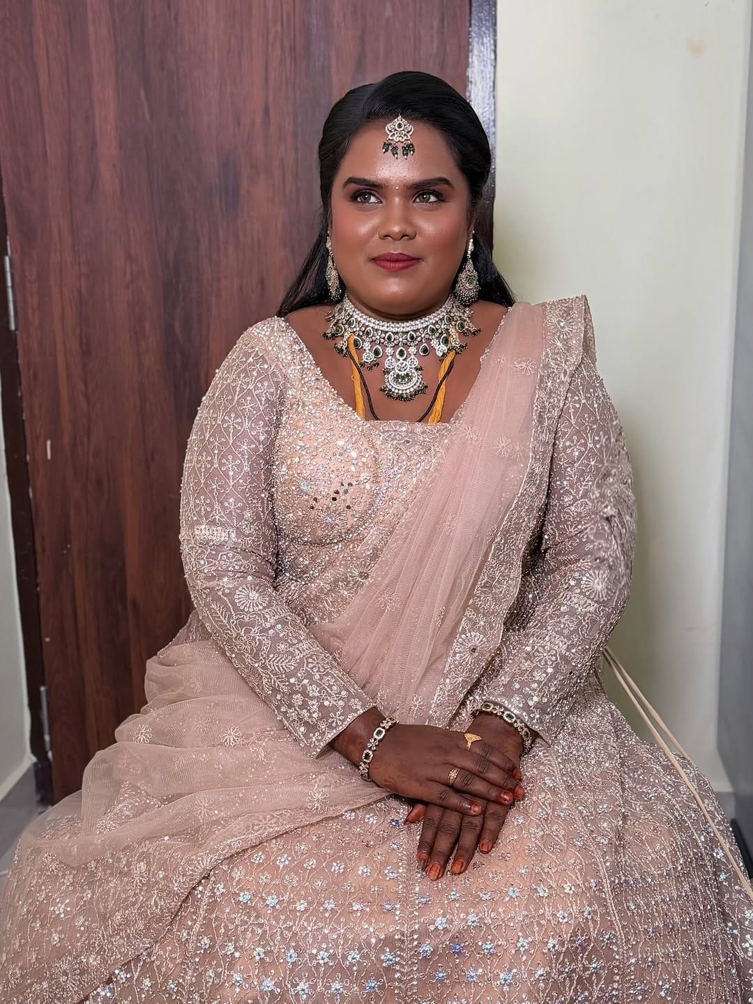 Post 1 by Pavis Makeover Artistry | Bridal Makeup Chennai on Instagram (carousel)