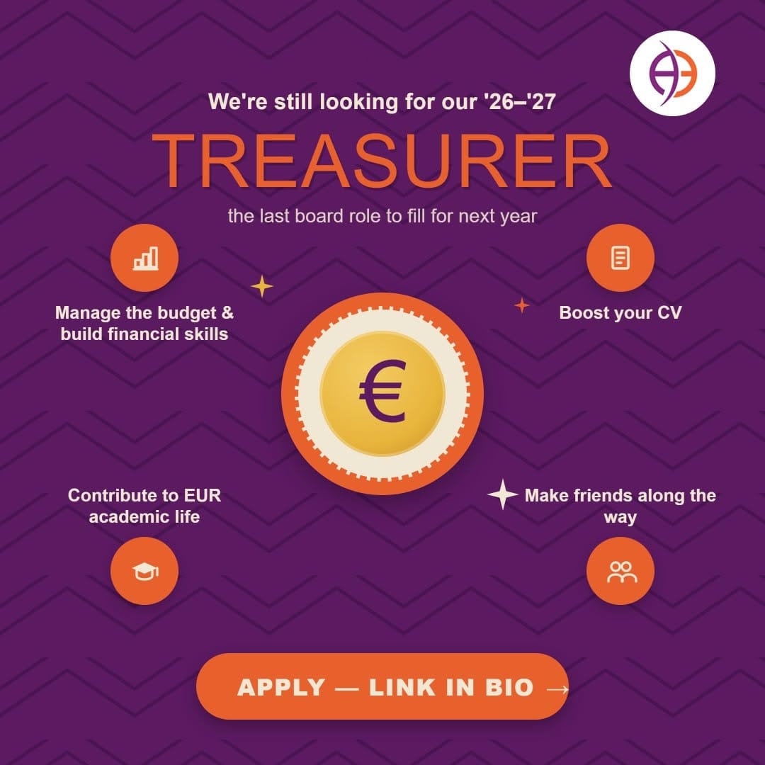 Post 10 by Erasmus School of Economics on Instagram (image)