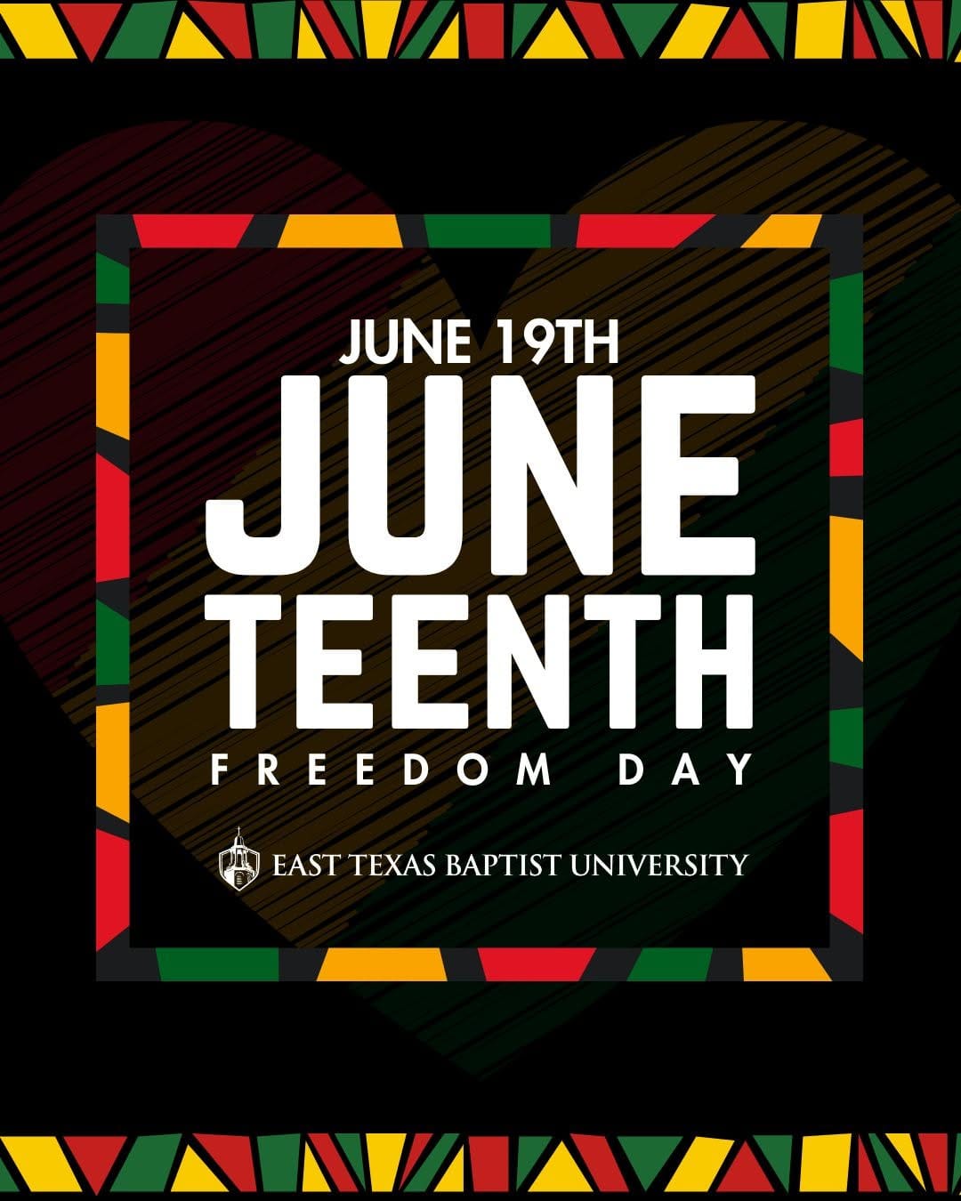Post 8 by East Texas Baptist University on Instagram (image)