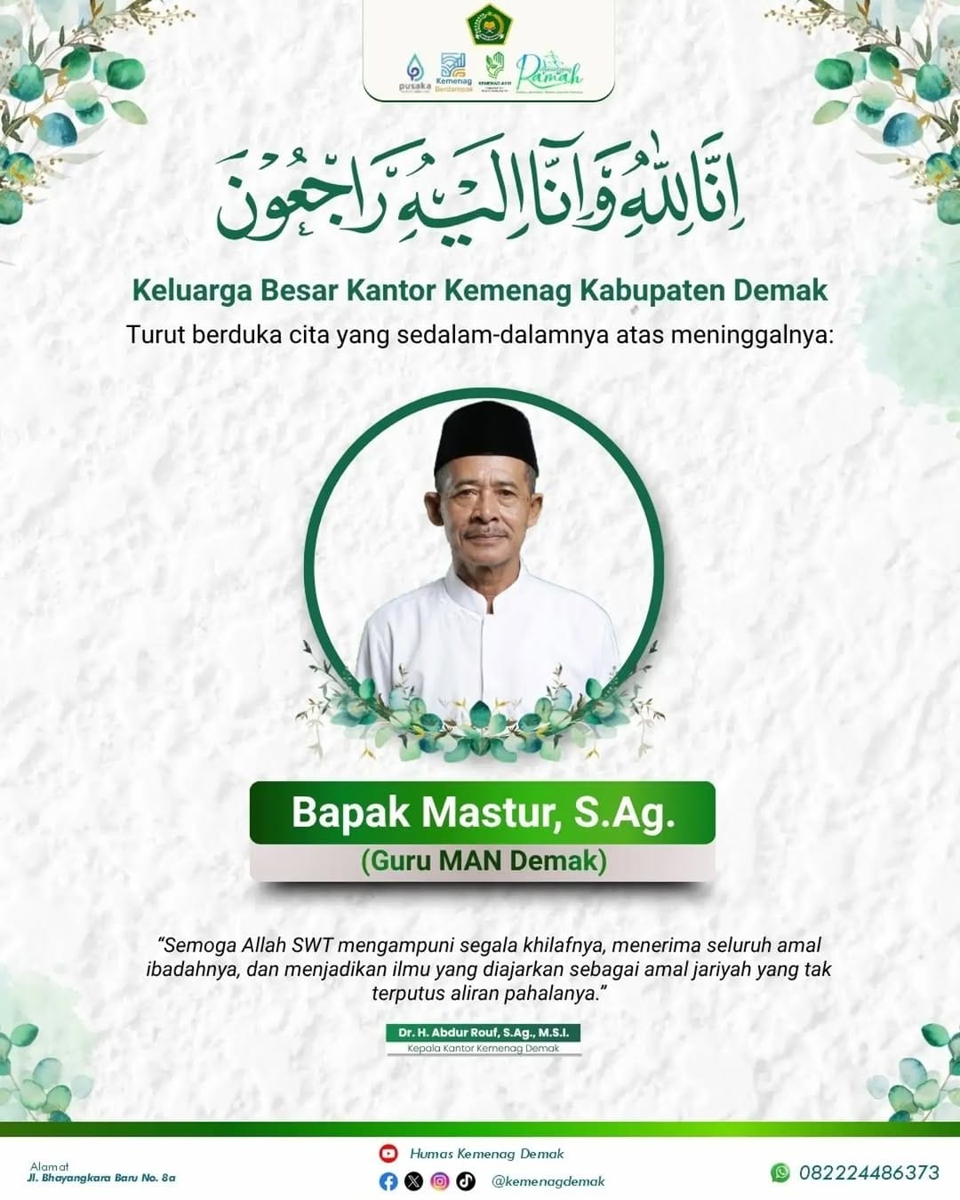 Post 4 by MAN Demak on Instagram (image)
