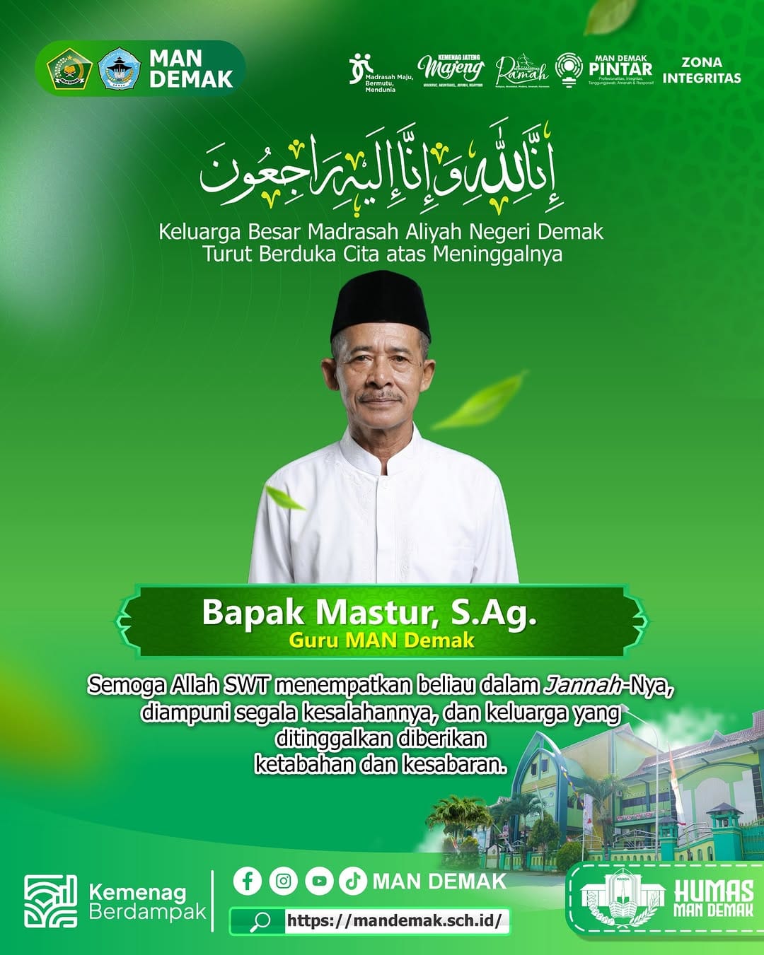 Post 5 by MAN Demak on Instagram (image)