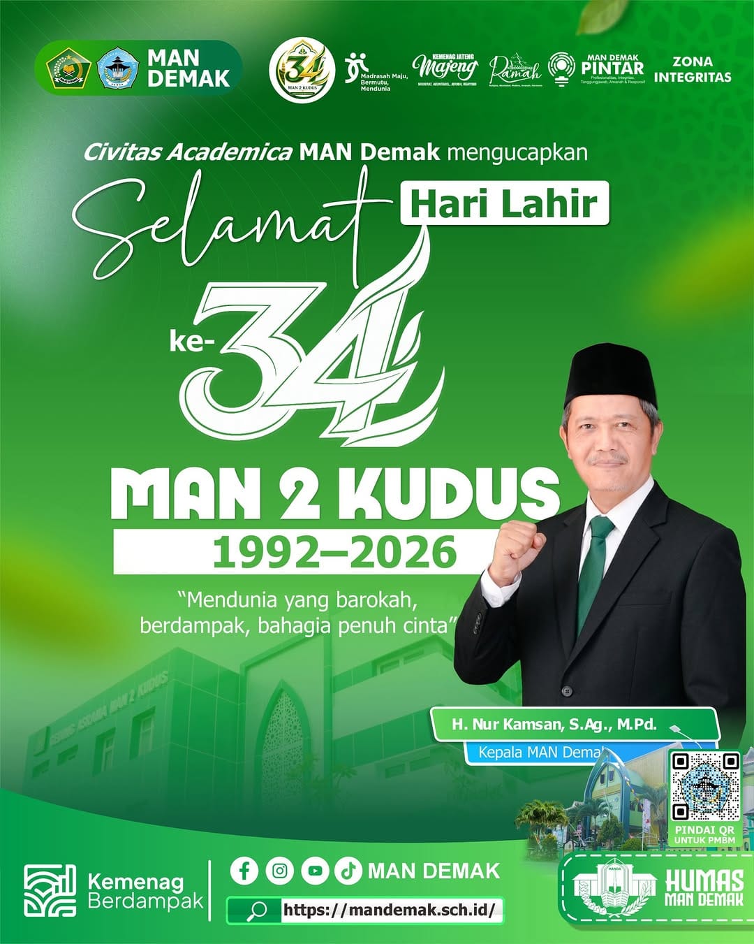 Post 6 by MAN Demak on Instagram (image)