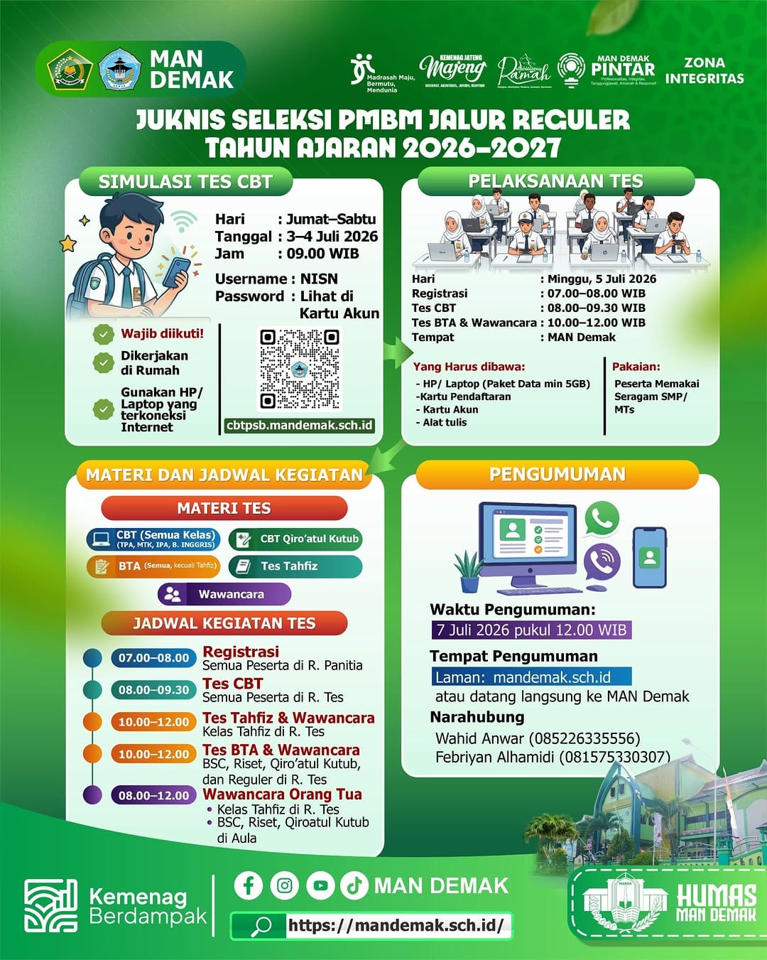 Post 9 by MAN Demak on Instagram (image)