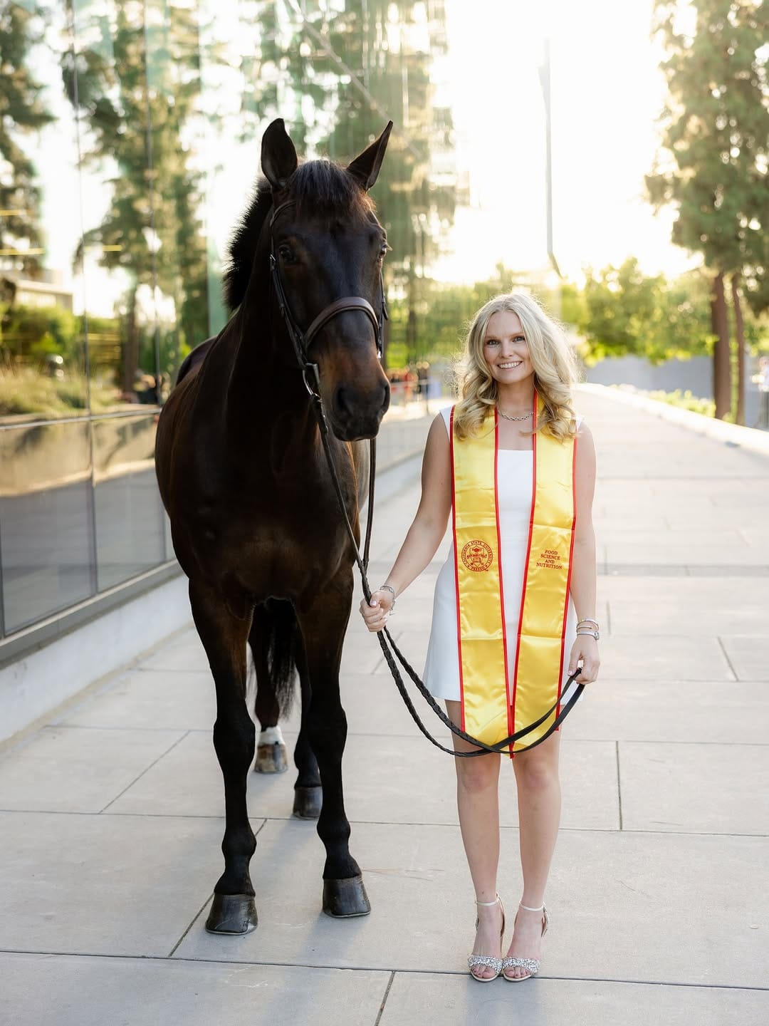 Post 6 by Fresno State Equestrian on Instagram (carousel)