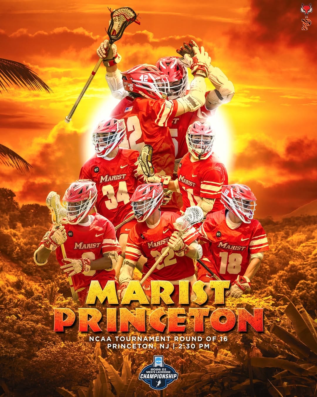 Post 7 by Marist Lacrosse on Instagram (image)