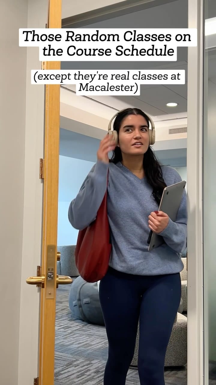 Post 10 by Macalester College on Instagram (video)