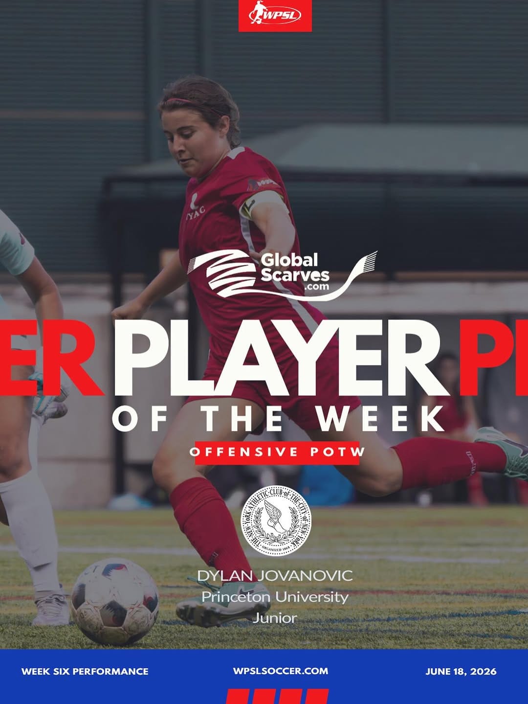 Post 1 by Princeton Women's Soccer on Instagram (image)