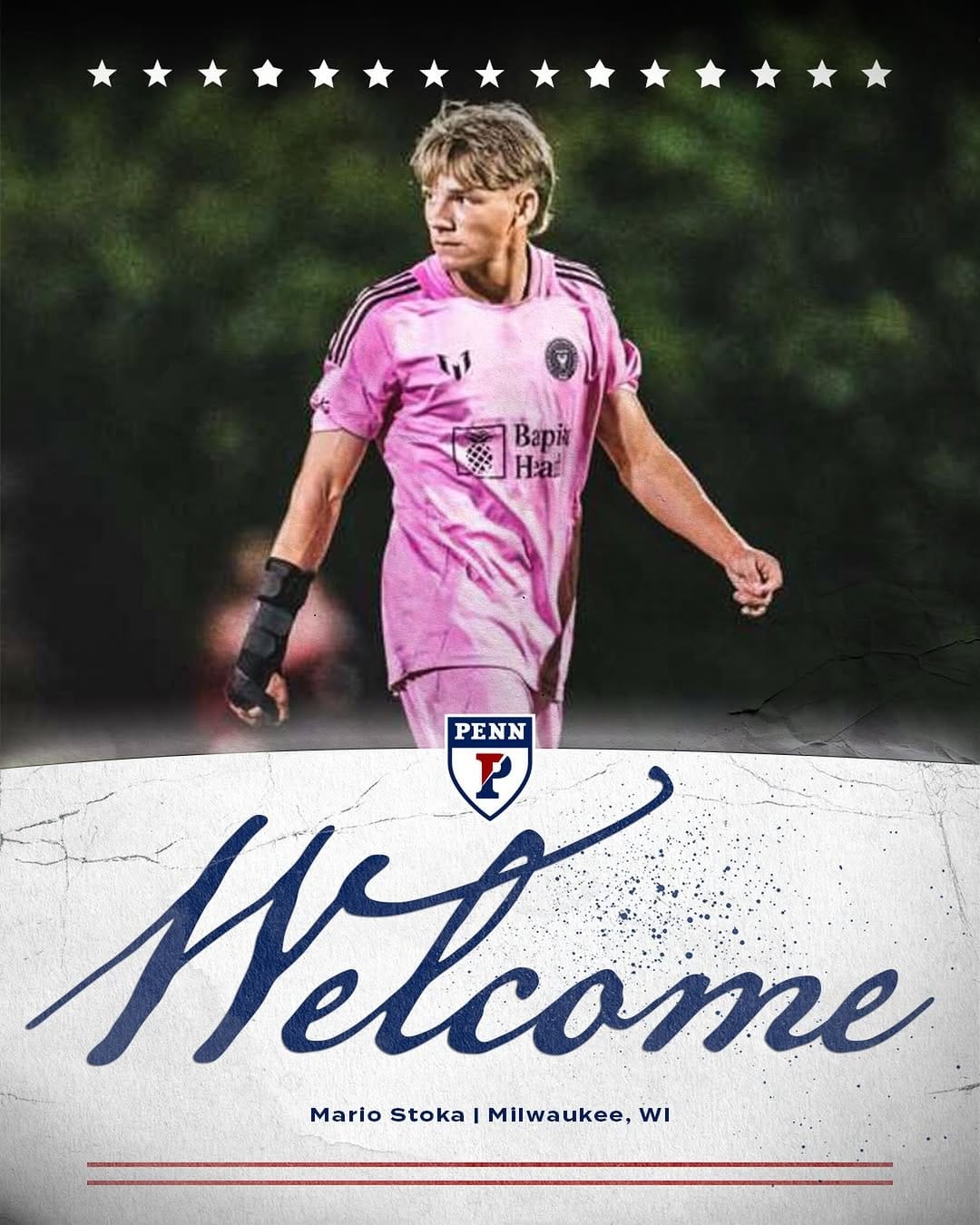 Post 7 by Penn Men’s Soccer on Instagram (image)