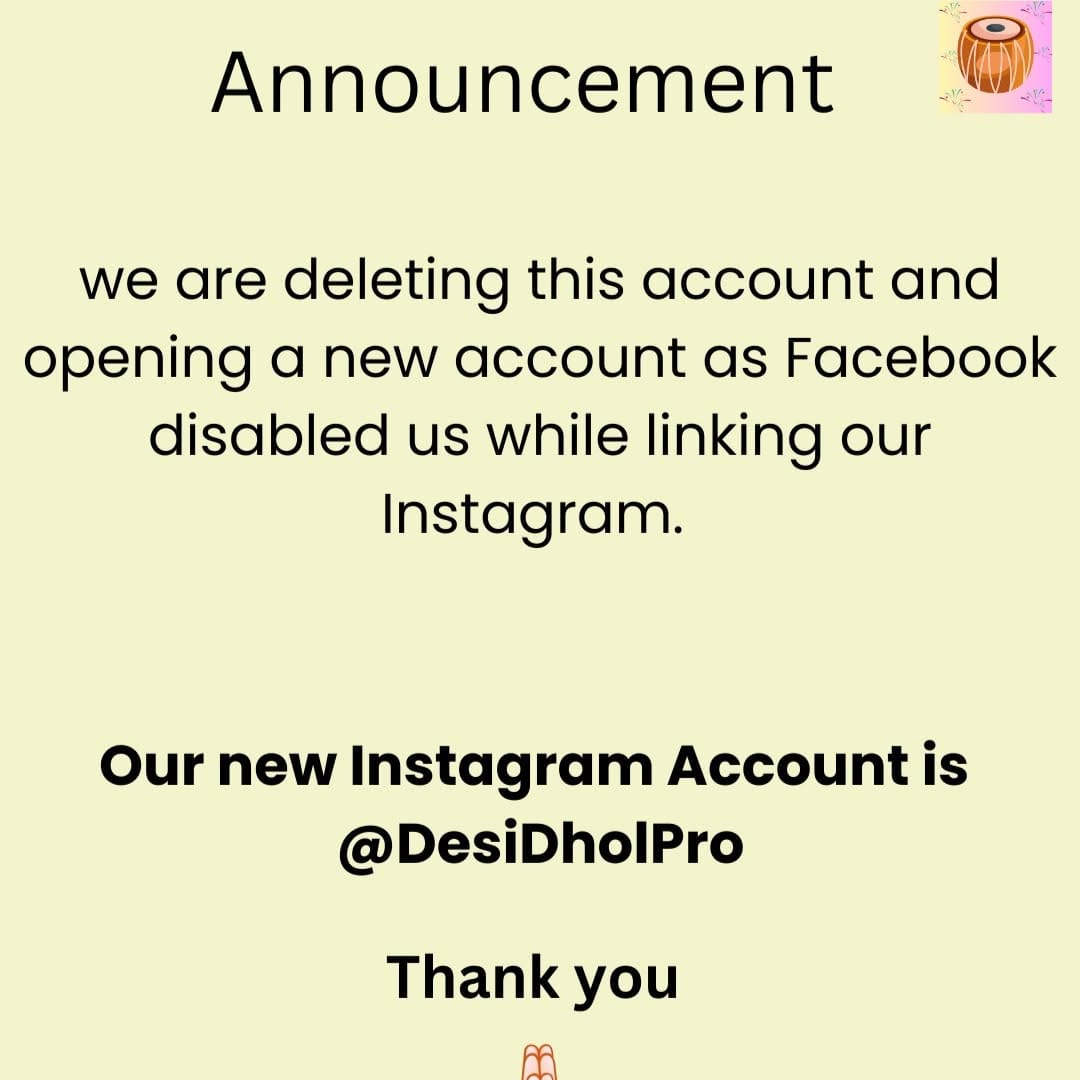 Post 1 by DesiDhol on Instagram (image)