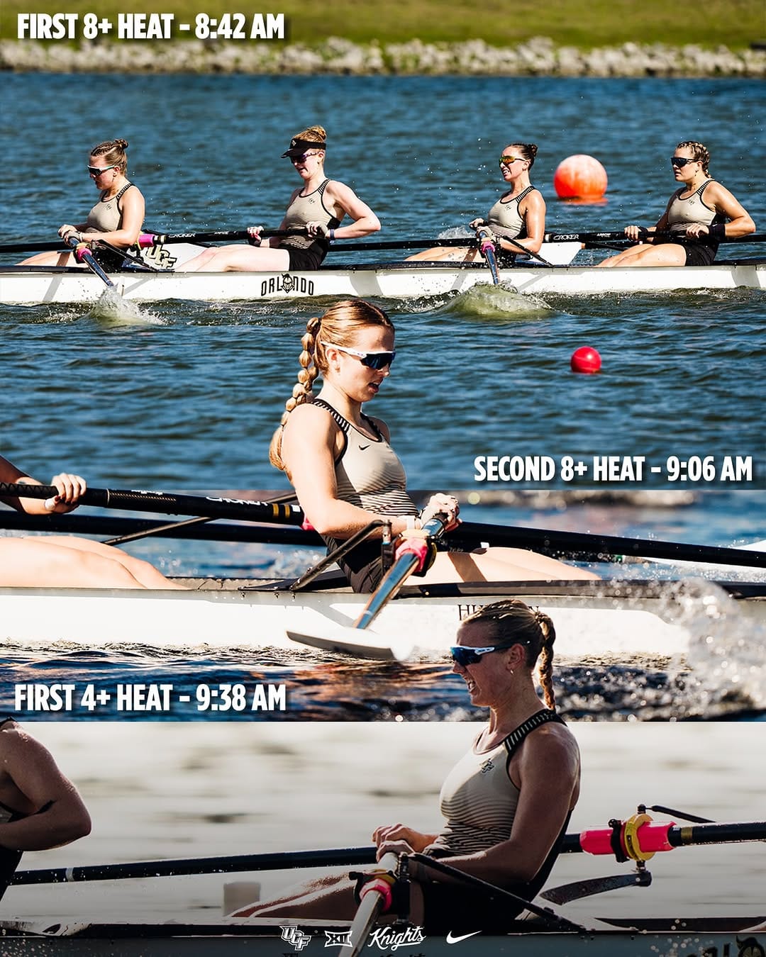 Post 7 by UCF Rowing on Instagram (image)