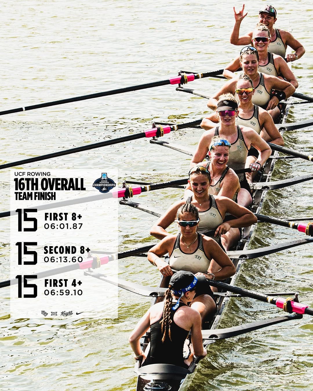 Post 3 by UCF Rowing on Instagram (carousel)