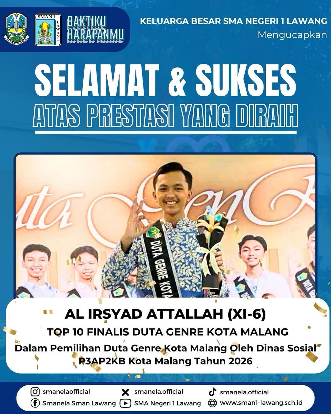 Post 6 by SMA Negeri 1 Lawang on Instagram (image)