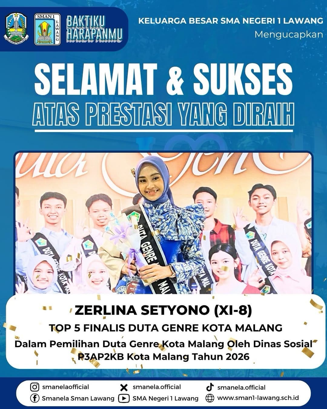 Post 5 by SMA Negeri 1 Lawang on Instagram (image)