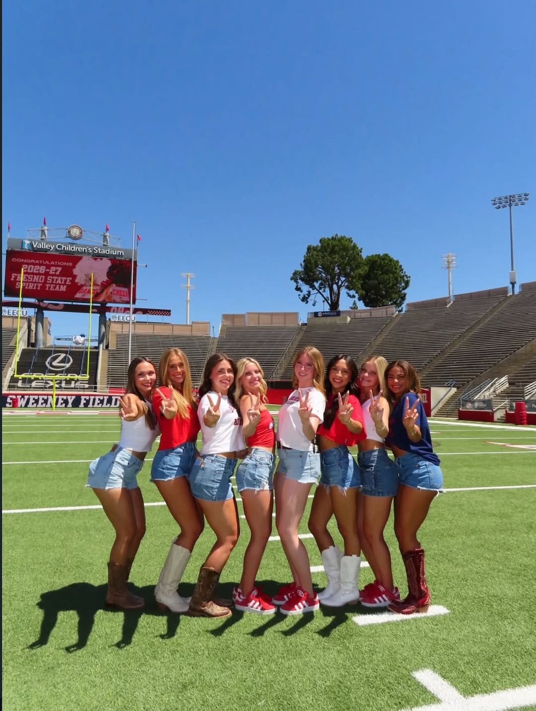 Post 3 by Fresno State Dance Team on Instagram (carousel)