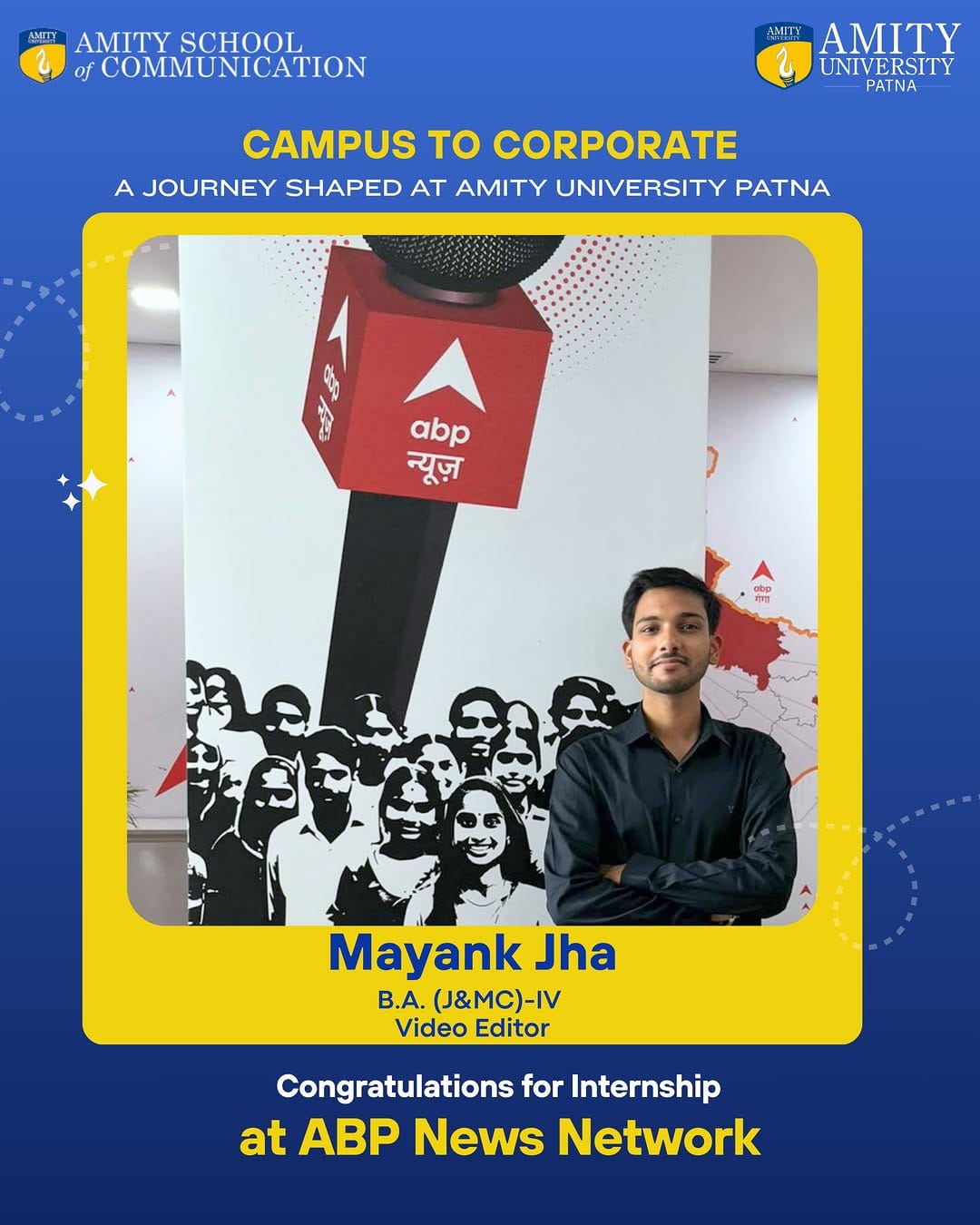 Post 7 by Amity University Patna on Instagram (carousel)