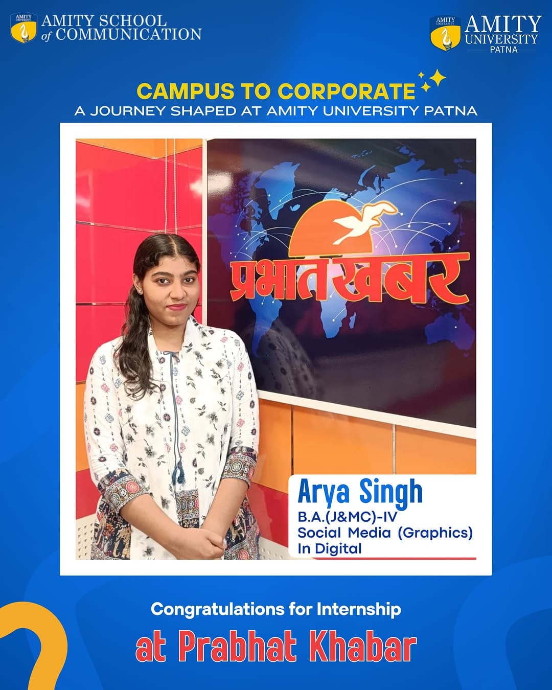 Post 6 by Amity University Patna on Instagram (carousel)