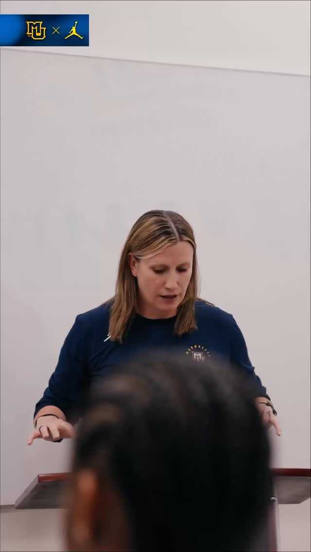 Post 7 by Marquette Women's Basketball on Instagram (video)