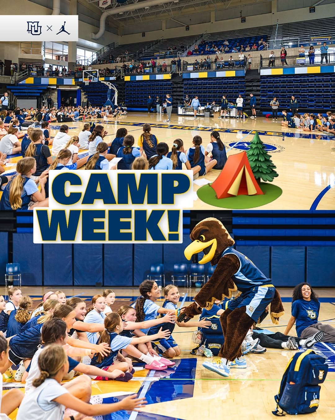 Post 3 by Marquette Women's Basketball on Instagram (carousel)