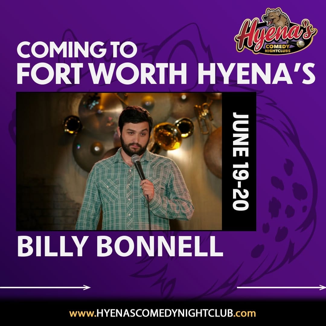 Post 9 by Hyenas Comedy Club Fort Worth on Instagram (carousel)