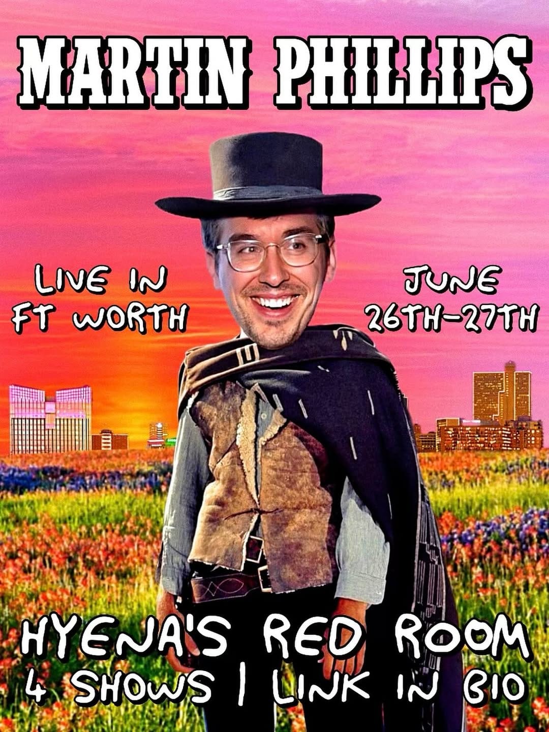 Post 4 by Hyenas Comedy Club Fort Worth on Instagram (image)