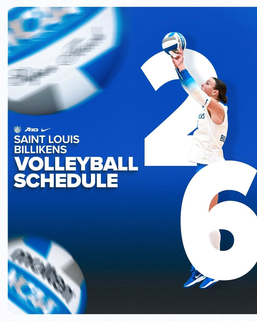 Post 3 by Saint Louis Volleyball on Instagram (carousel)