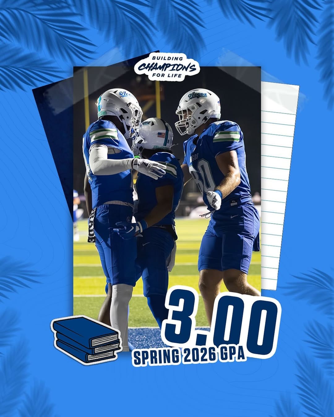 Post 7 by West Florida Football on Instagram (image)