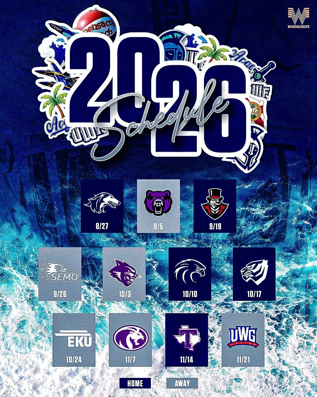 Post 9 by West Florida Football on Instagram (image)