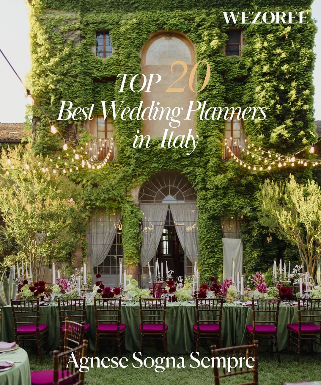 Post 8 by Manuela Speroni - Italian Wedding Planner on Instagram (image)