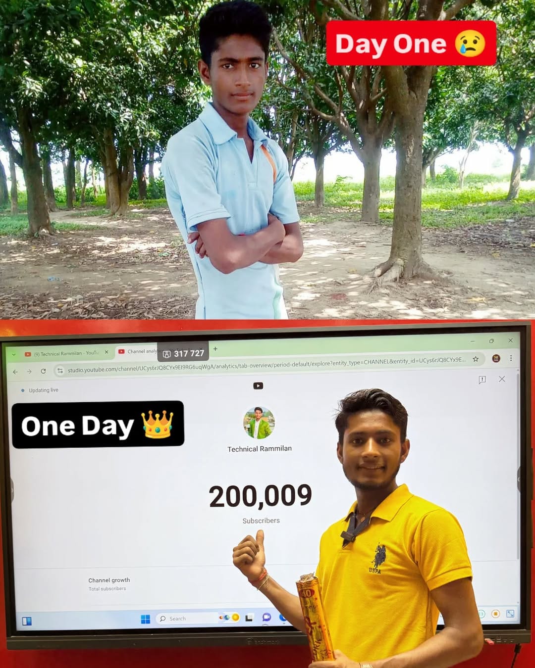Post 9 by Rammilan Prajapati on Instagram (image)