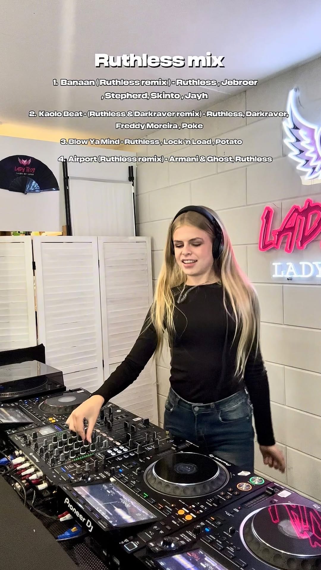 Post 7 by DJ Lady Tess on Instagram (video)