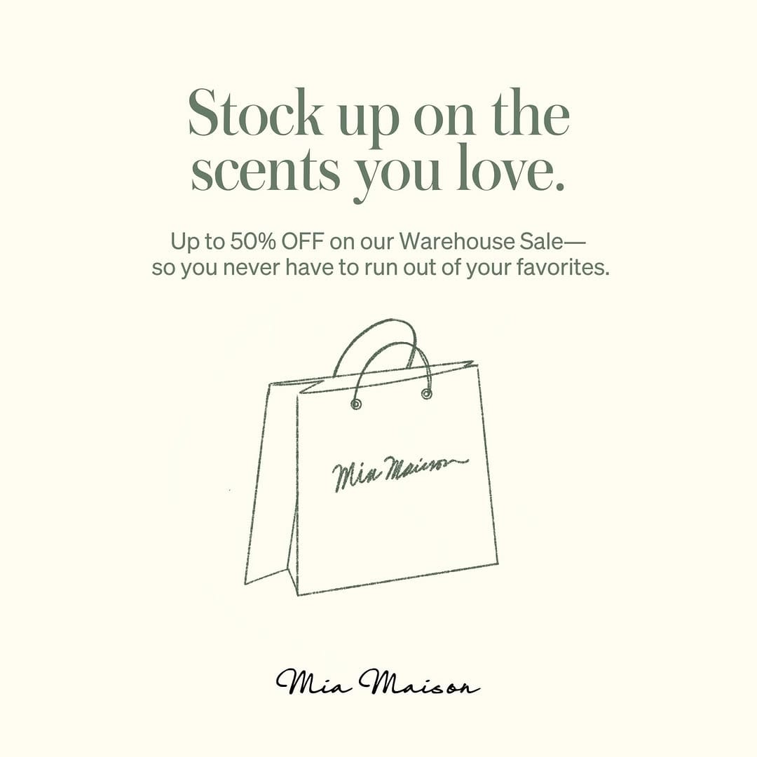 Post 8 by MIA MAISON | Luxury Home Fragrances on Instagram (image)