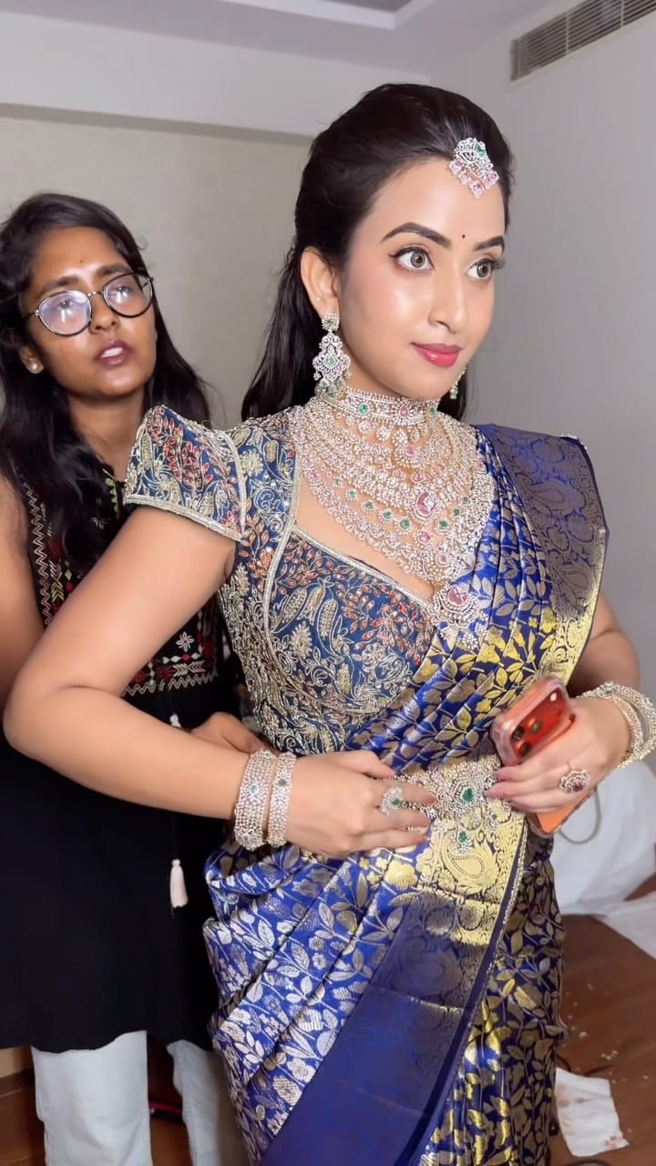 Post 2 by Sabar Nisha chennai makeup artist on Instagram (video)