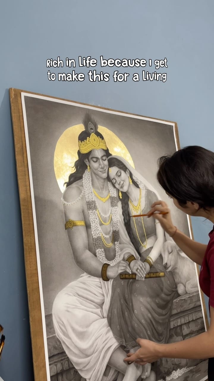 Post 1 by PREETI DANGI on Instagram (video)