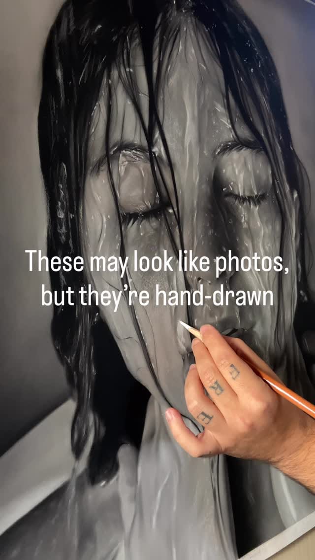Post 5 by Simone Mulas - Hyperrealist Artist on Instagram (video)