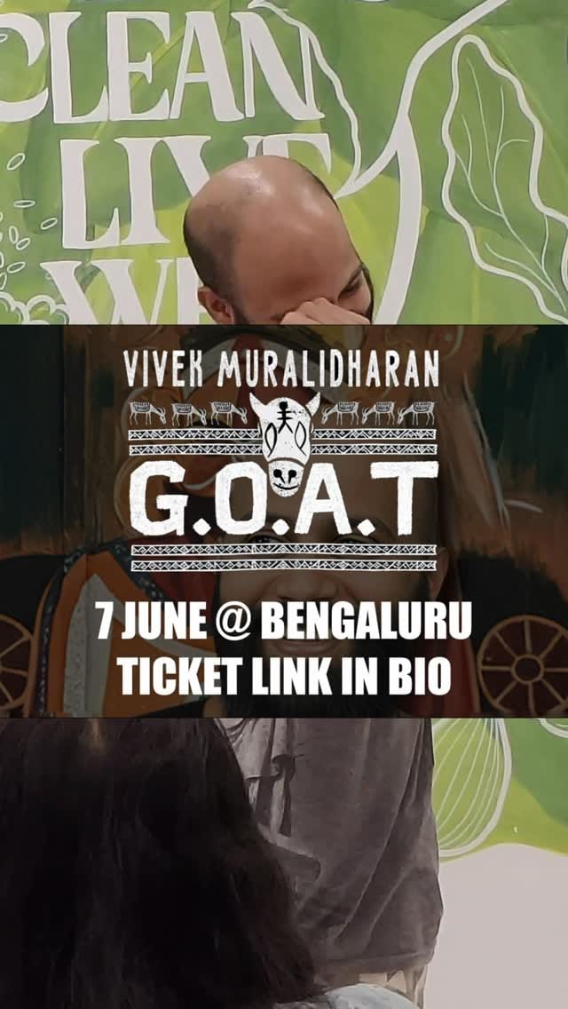 Post 6 by Vivek Muralidharan on Instagram (video)