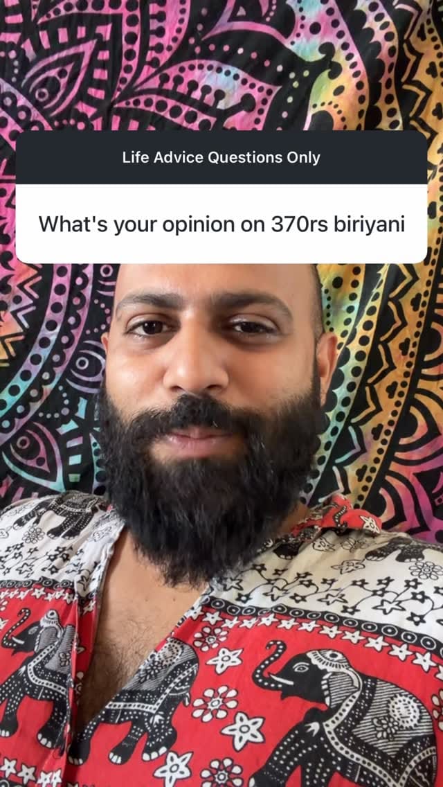 Post 4 by Vivek Muralidharan on Instagram (video)