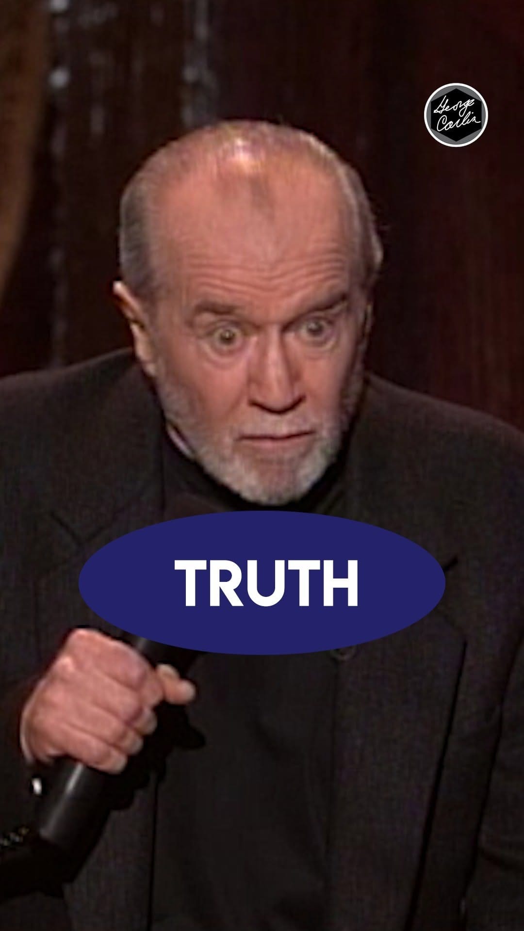 Post 10 by The Official George Carlin on Instagram (video)
