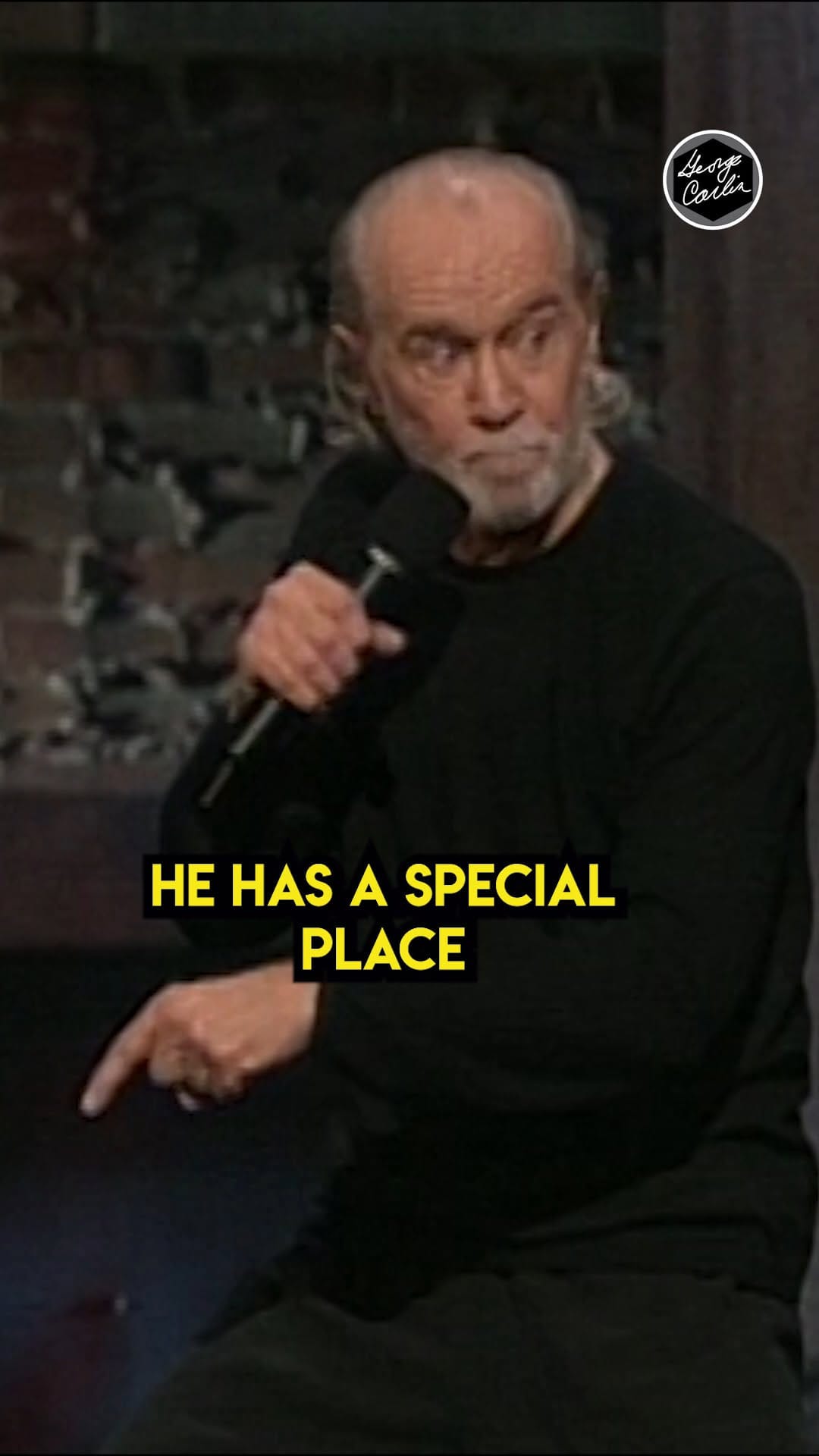 Post 8 by The Official George Carlin on Instagram (video)
