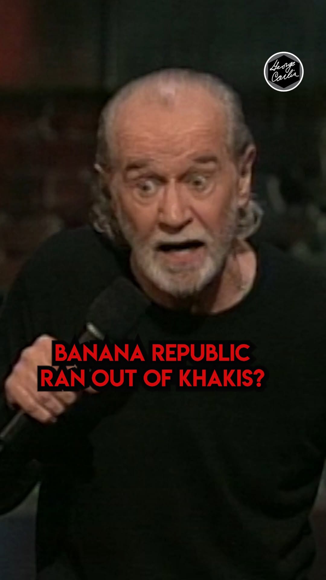 Post 7 by The Official George Carlin on Instagram (video)