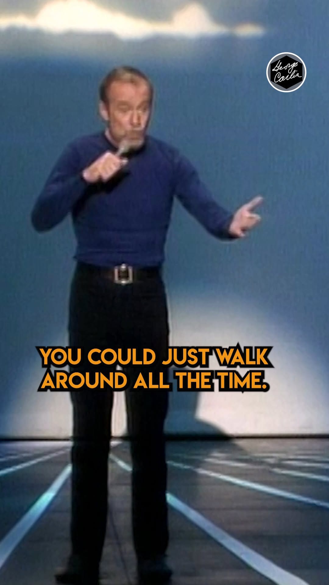 Post 2 by The Official George Carlin on Instagram (video)