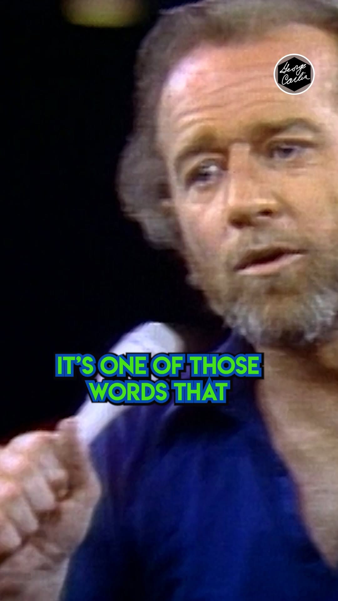 Post 1 by The Official George Carlin on Instagram (video)
