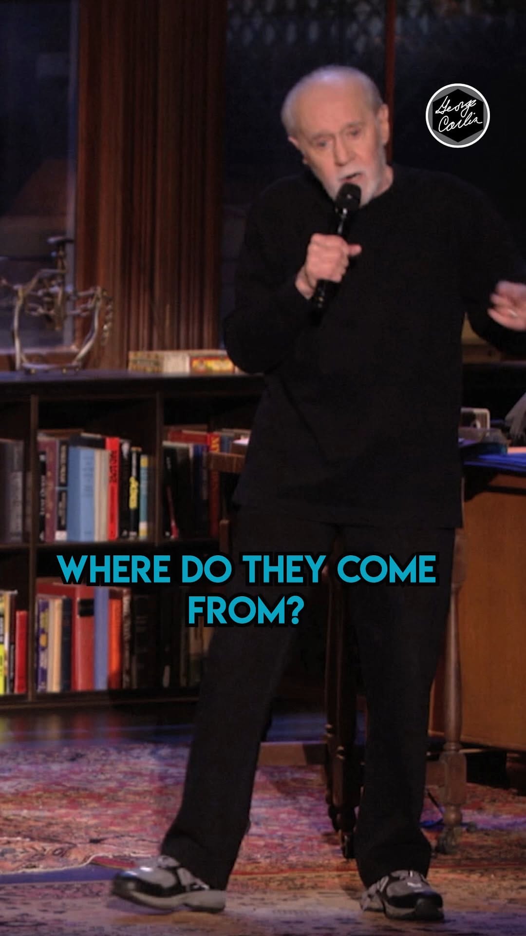 Post 4 by The Official George Carlin on Instagram (video)