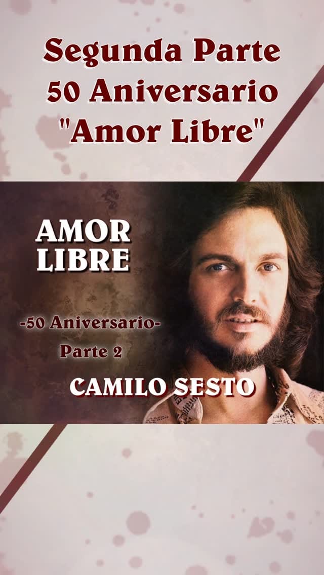 Post 6 by Camilo Sesto on Instagram (video)