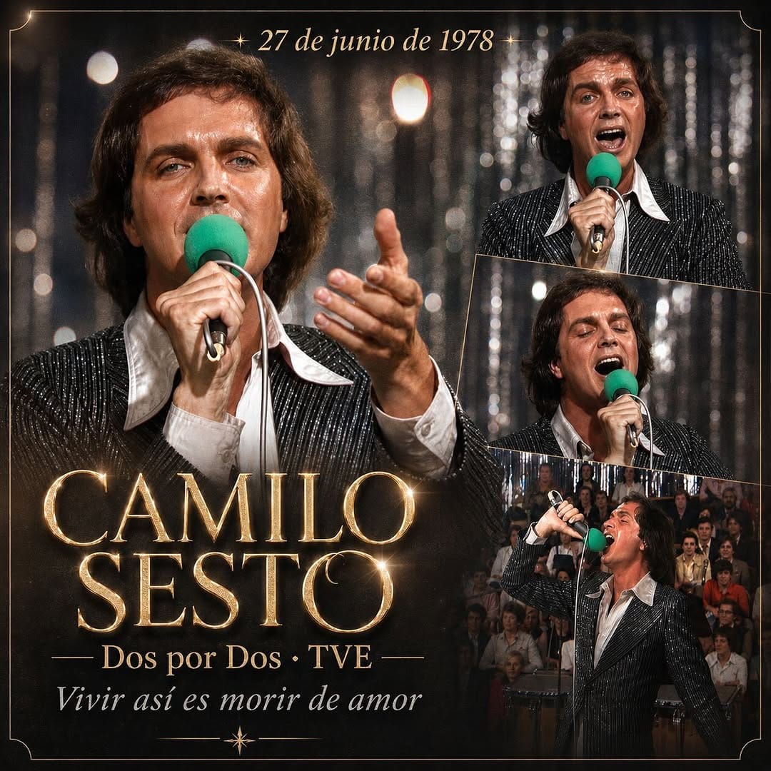 Post 2 by Camilo Sesto on Instagram (image)