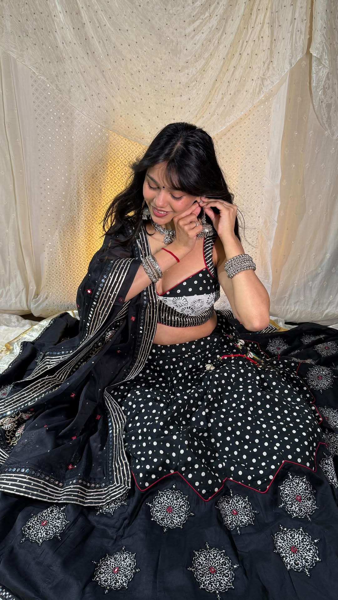 Post 9 by Vulcal | Custom Lehenga on Instagram (video)